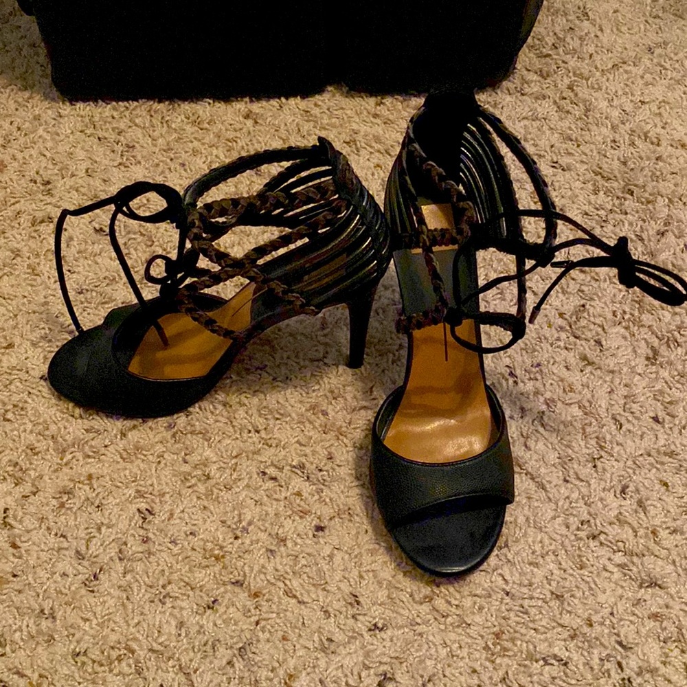 Lace up heels